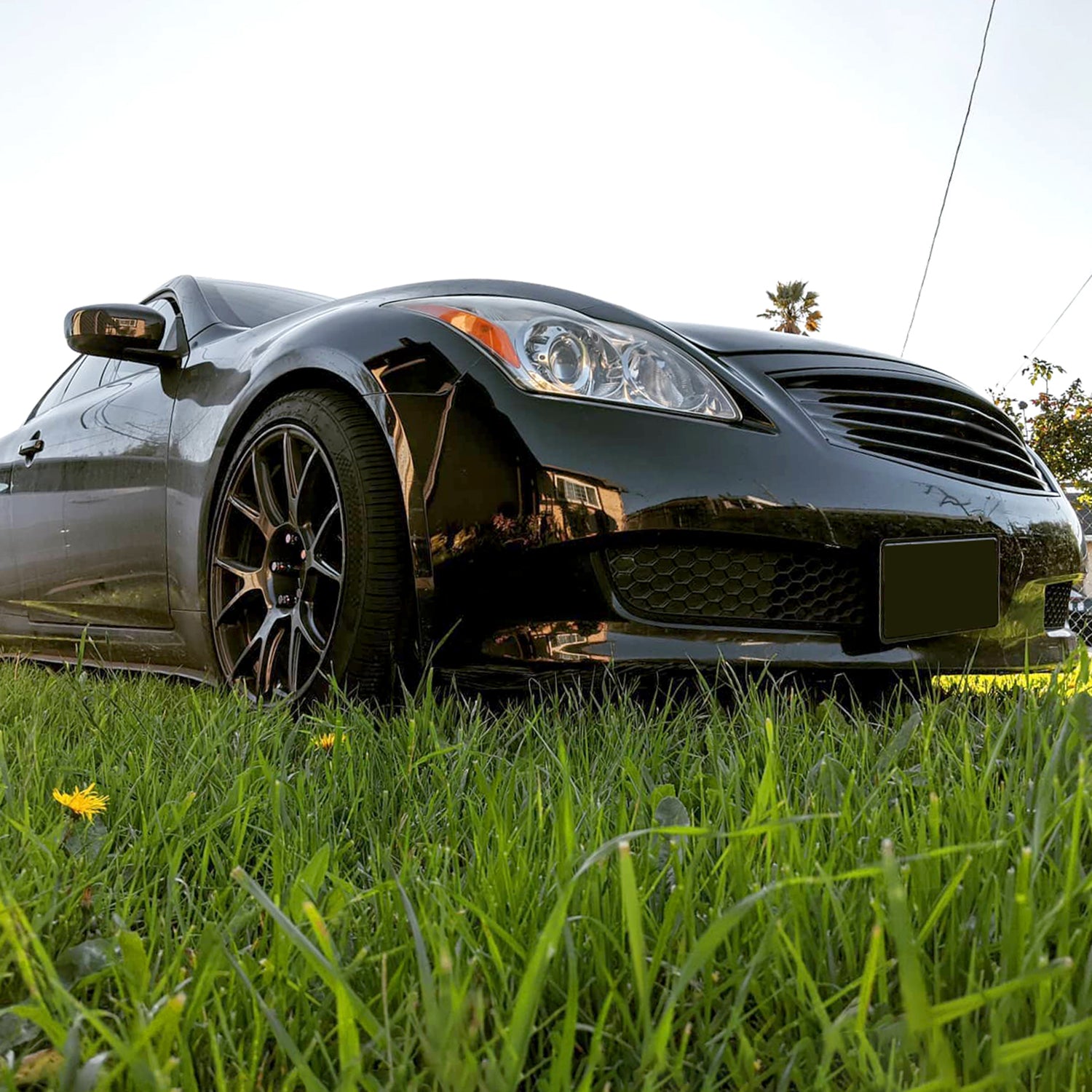 2008-2013 Infiniti G37/2014-2015 Q60 Factory Style Projector Headlights Chrome