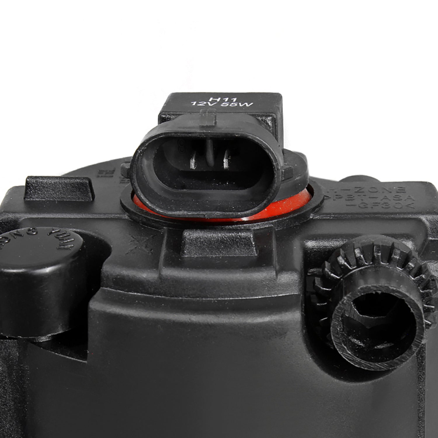 2006-2008 Toyota Yaris Sedan H11 Fog Lights Kit Chrome Housing/Clear Lens