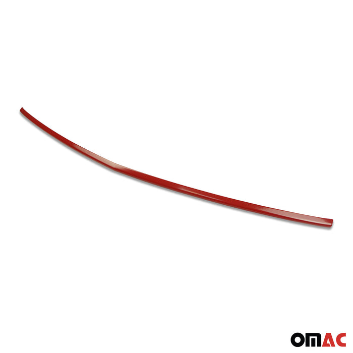 Front Bumper Grill Trim Molding for Mercedes Metris 2016-2024 S. Steel Red