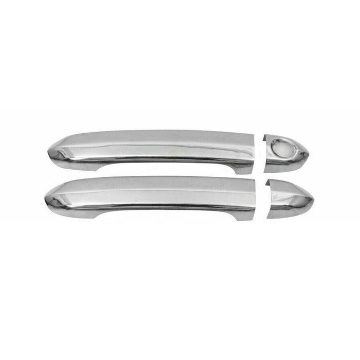 Car Door Handle Cover Protector for Mazda CX-7 2007-2012 Silver Chrome 8 Pcs