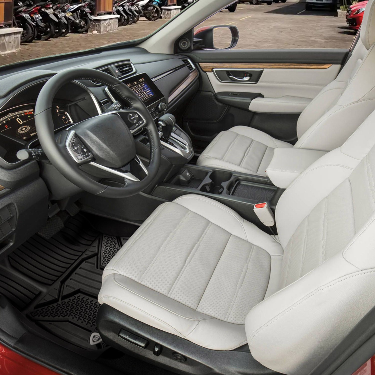 2017-2022 Honda CR-V Floor Mats Liner 3Pcs All Weather TPE