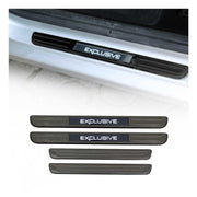 Toyota Door Sill Scuff Plate Illuminated Exclusive Stainless Steel Dark 4 Pcs