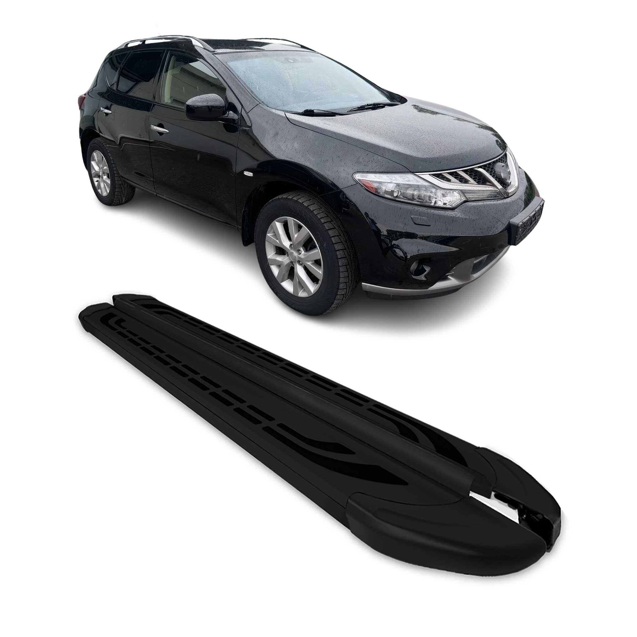 2009-2014 Nissan Murano Nerf Bar Side Step Running Boards Alu 2x
