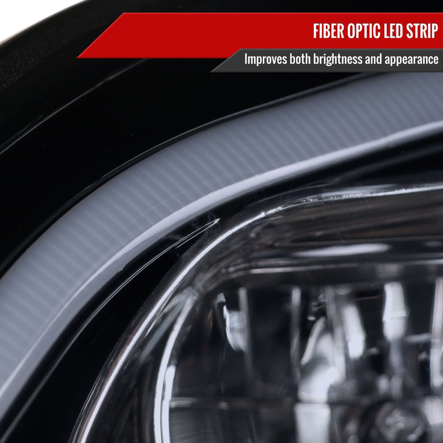 2006-2008 Mercedes Benz W164 ML Class LED Bar Headlights Signal Lights Smoke