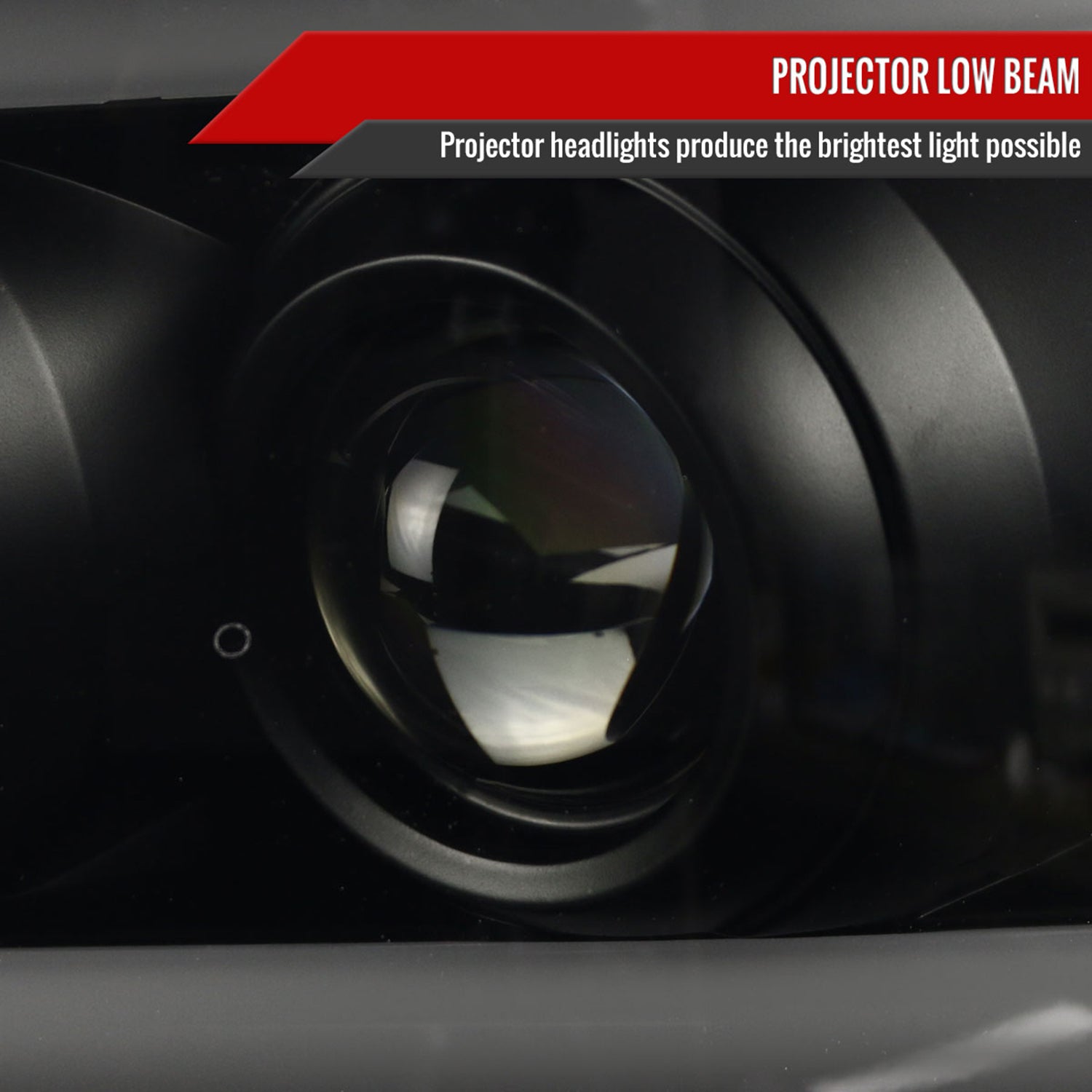 2007-2013 Chevy Avalanche/ Tahoe Suburban LED C-Bar Headlights Black Smoke