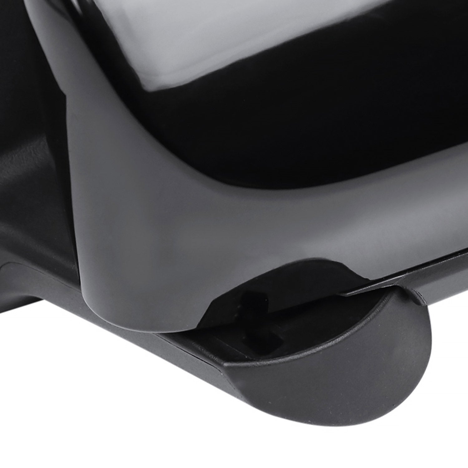 2012-2014 Toyota Camry Glossy Black 3-Pin Adjustable Side Mirror - Driver Side