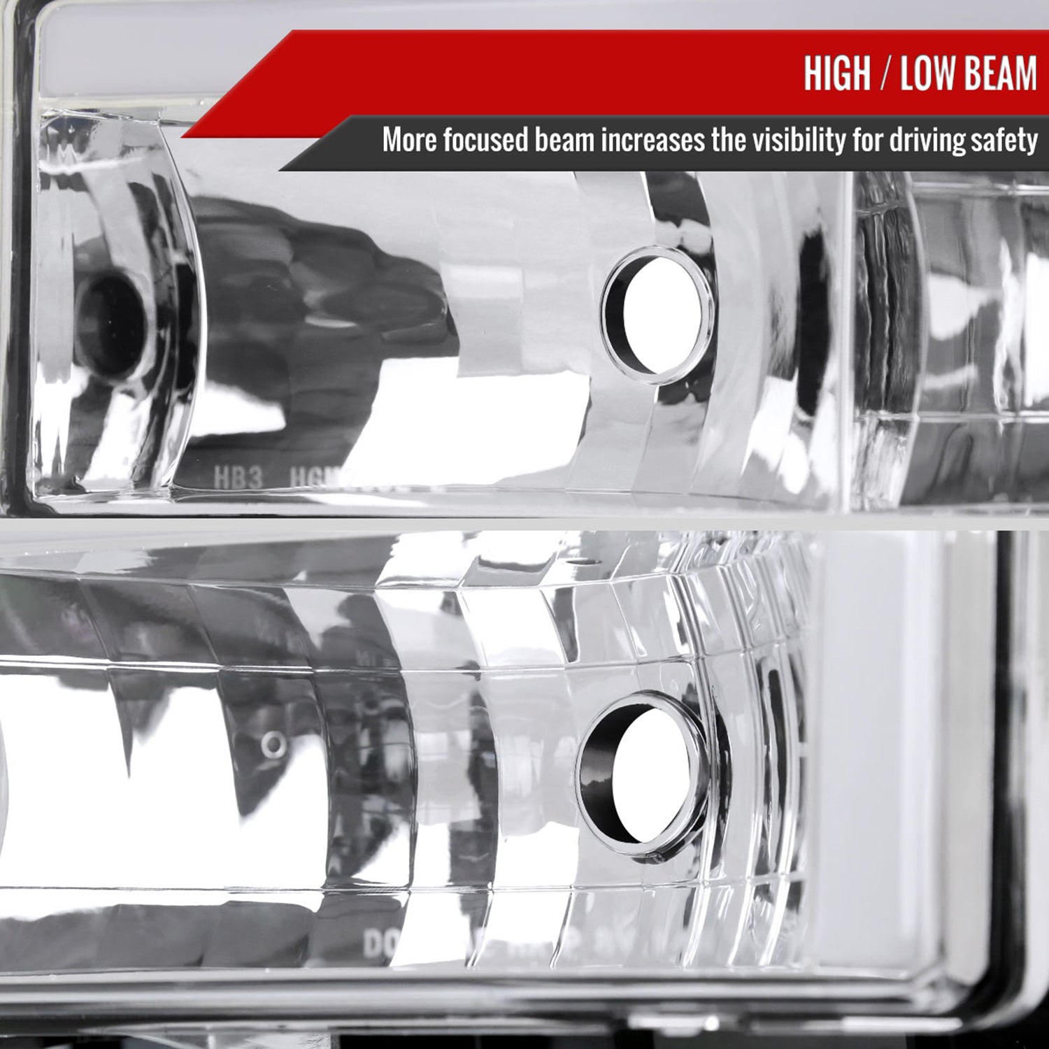 1994-1998 Chevy C10 C/K Tahoe Suburban LED Headlights &Corner Lights Chrome