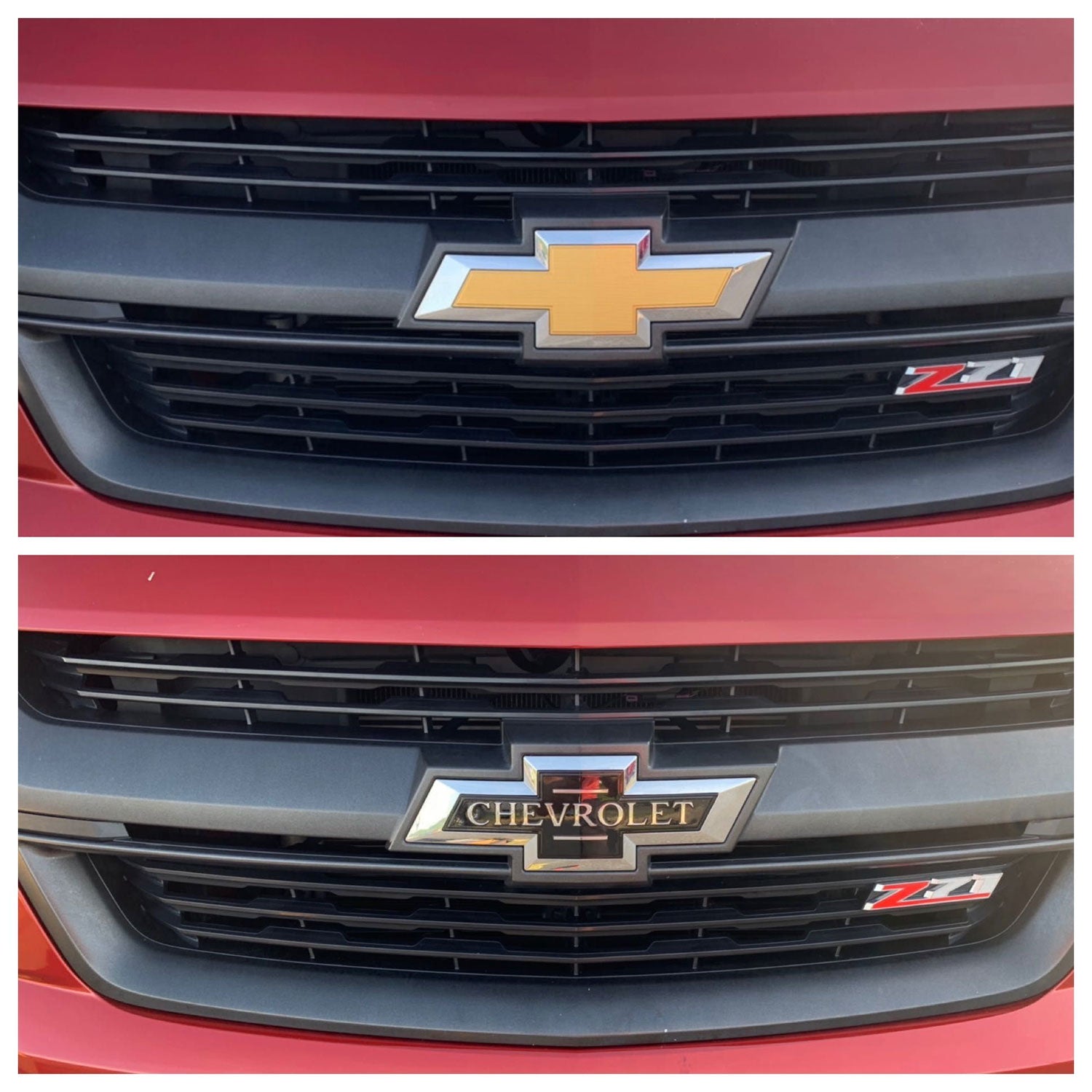 2016-2018 Chevrolet Silverado 1500 Licensed Wheel Cap Emblem Set Centennial 2Pcs ABS Plastic