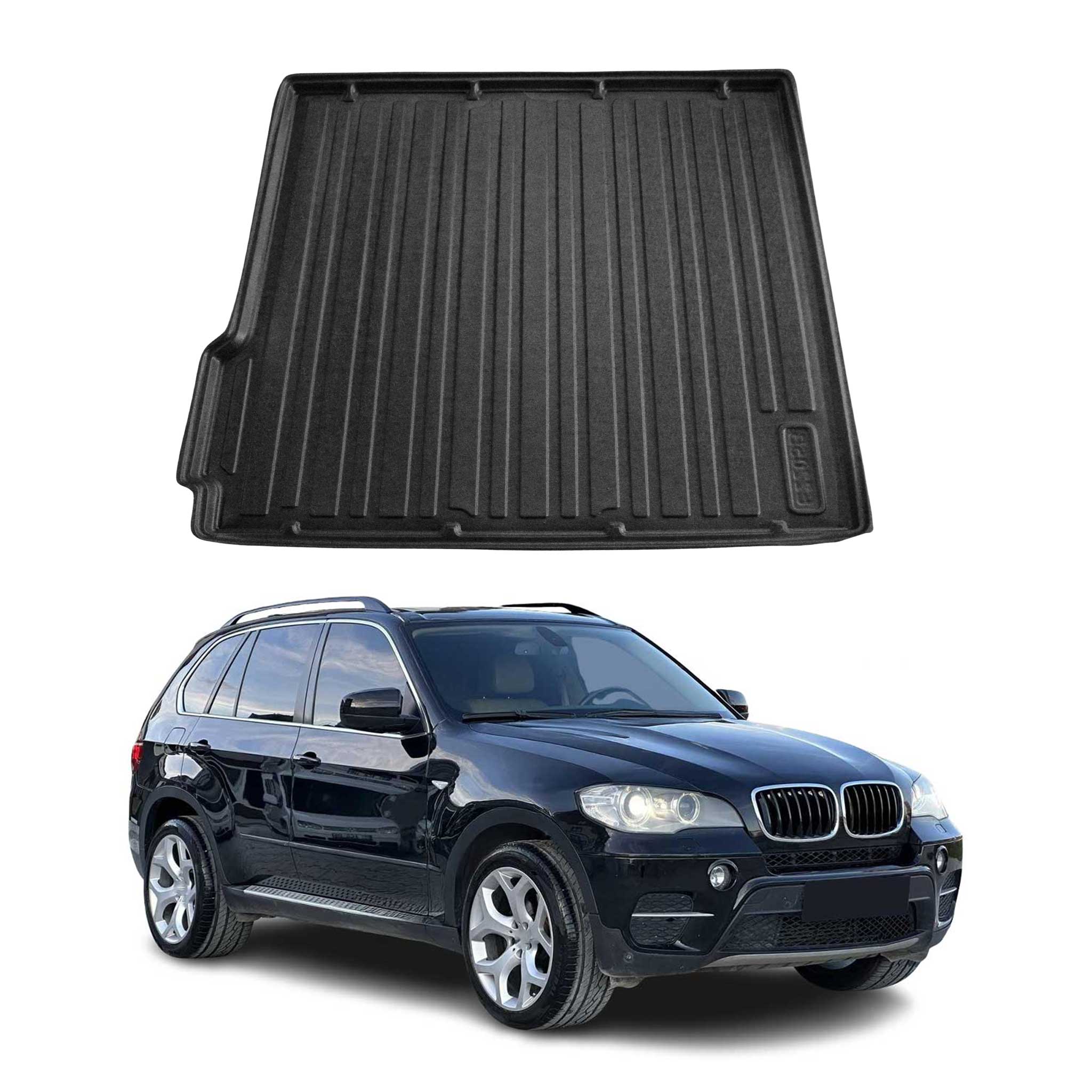 2014-2018 BMW X5 F15 Cargo Liner Trunk Mat All Weather Black