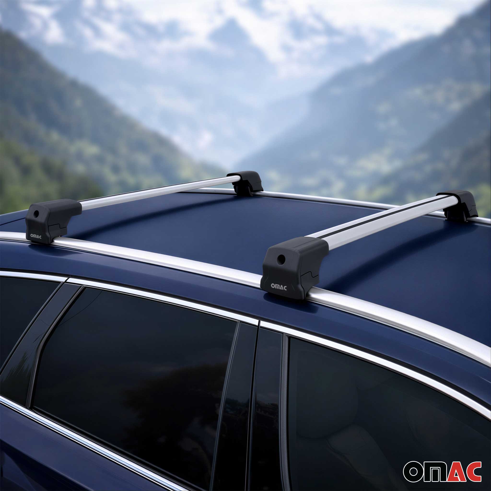 2014-2019 Kia Soul Roof Rack Cross Bars Silver