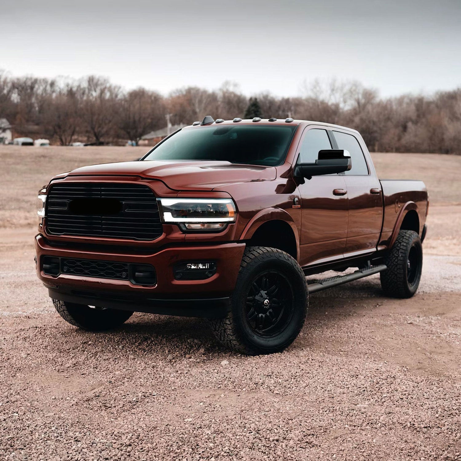 2010-2022 RAM RAM 2500/3500 Mirror Cover Caps Gloss Black 2Pcs ABS Plastic