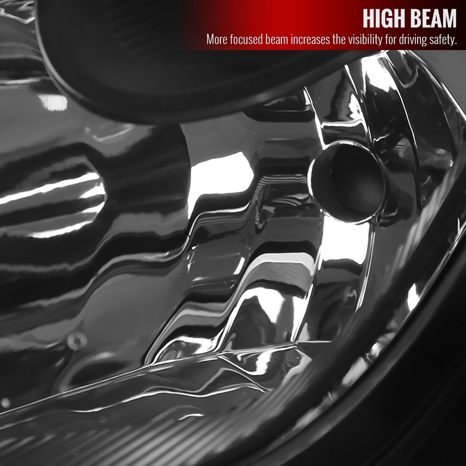 2000-2005 Toyota Celica Projector Headlights SMD LED Light Strip Matt Black