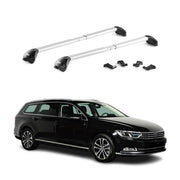 Roof Rack Cross Bars Luggage Carrier for Volvo XC90 2016-2026 Alu Grey 2x