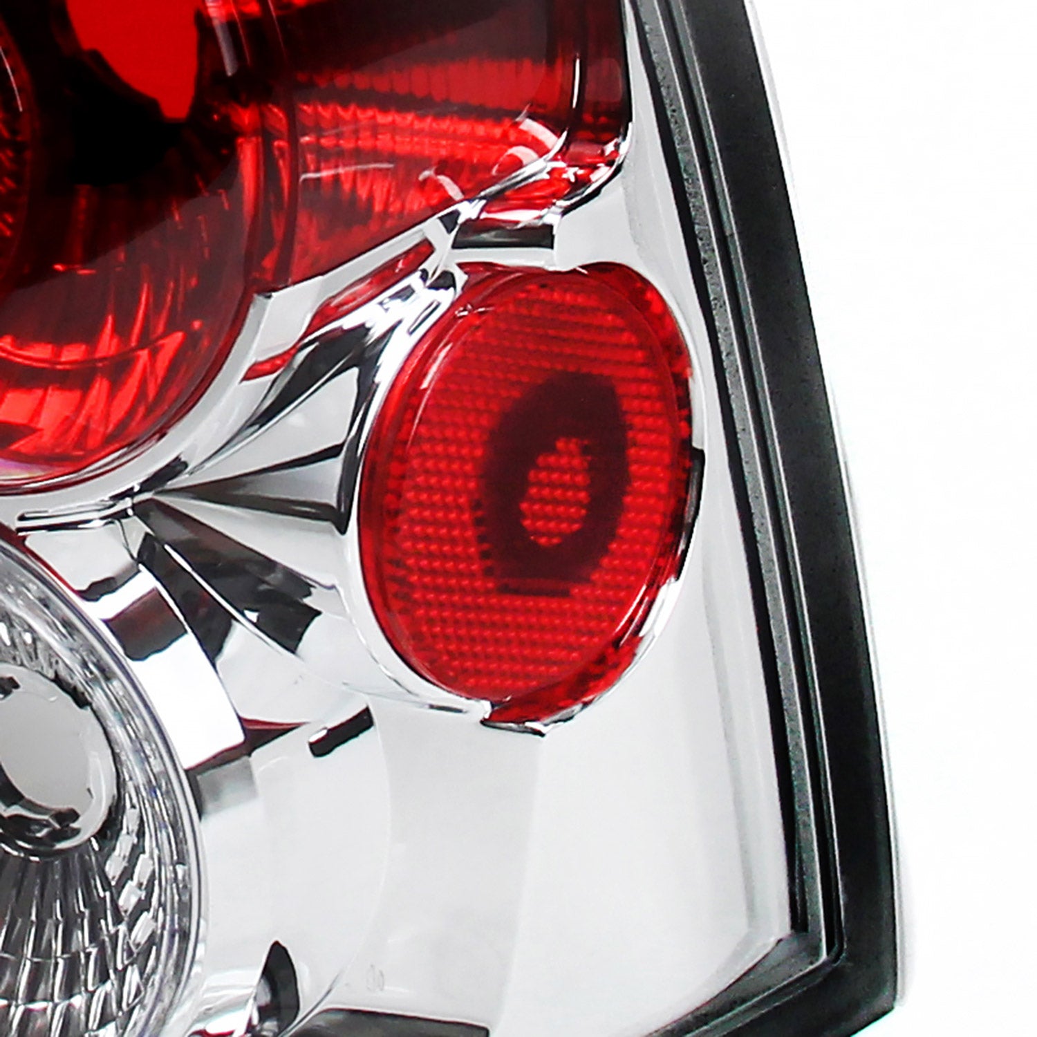 2005-2008 Toyota Tacoma Tail Lights Chrome Housing/Clear Lens