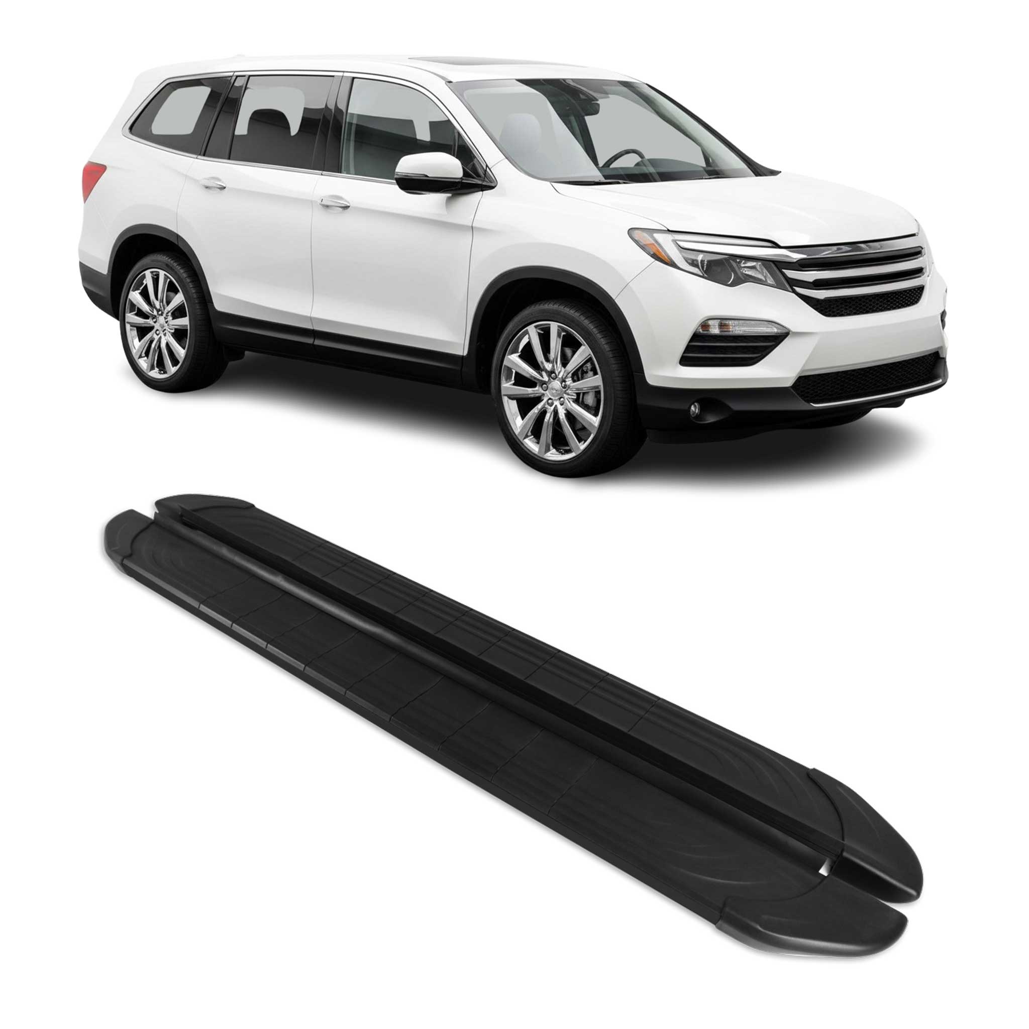 2016-2022 Honda Pilot Nerf Bar Side Step Running Boards Alu 2x