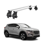 2016-2021 Hyundai Tucson Roof Rack Cross Bars Silver