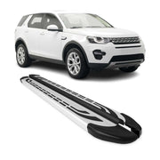 2015-2019 Land Rover Discovery Sport Running Boards Side Steps Silver