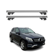 2016-2019 Mercedes GLE Class W166 Roof Rack Cross Bars Silver