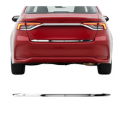 2019-2026 Toyota Corolla Sedan Rear Trunk Molding Trim Stainless Steel