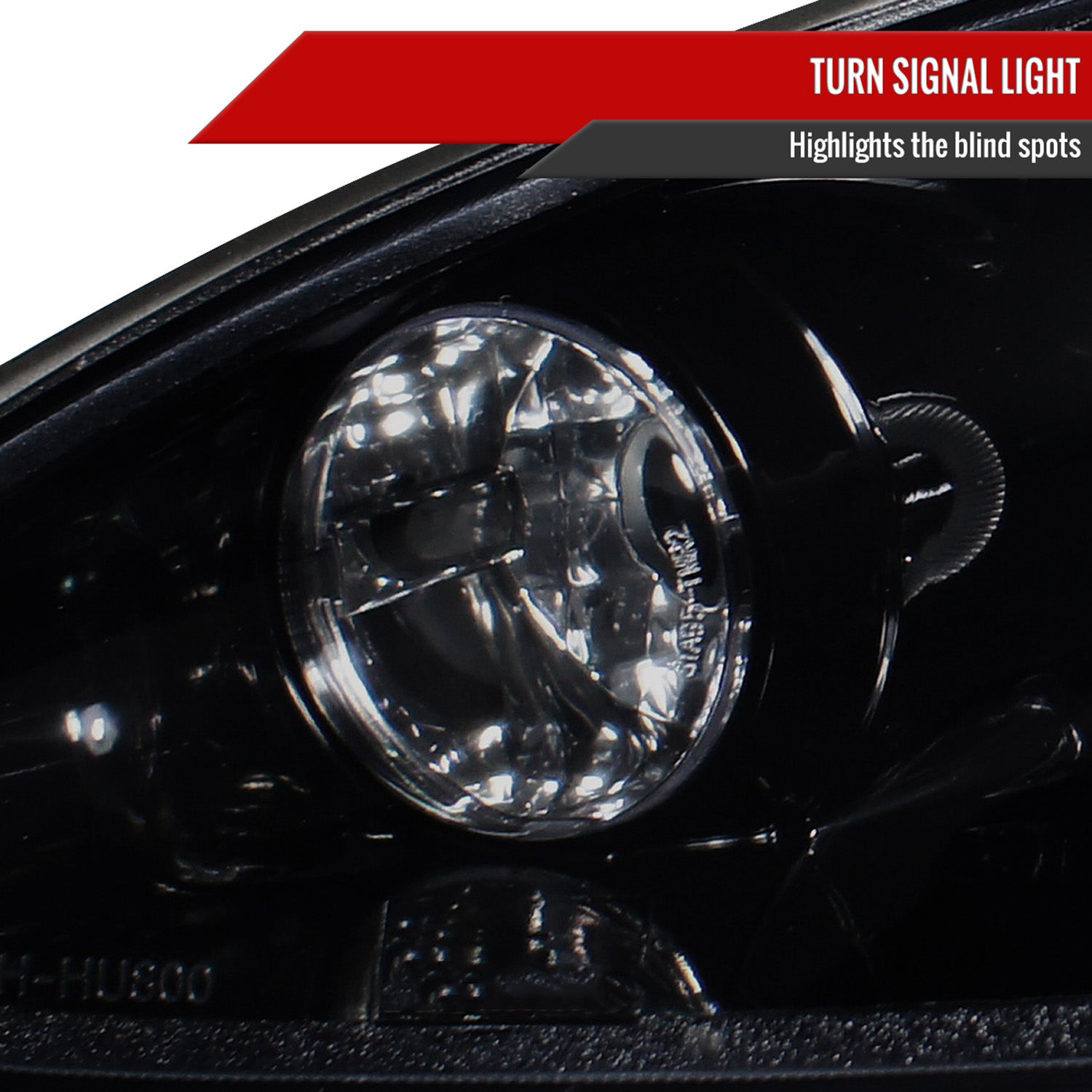 2001-2005 Mazda Miata MX-5 Dual Halo Projector Headlights Glossy Black/Smoke
