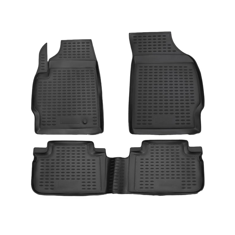 2008-2012 Ford Escape Floor Mats Liners Full Set All Weather Black