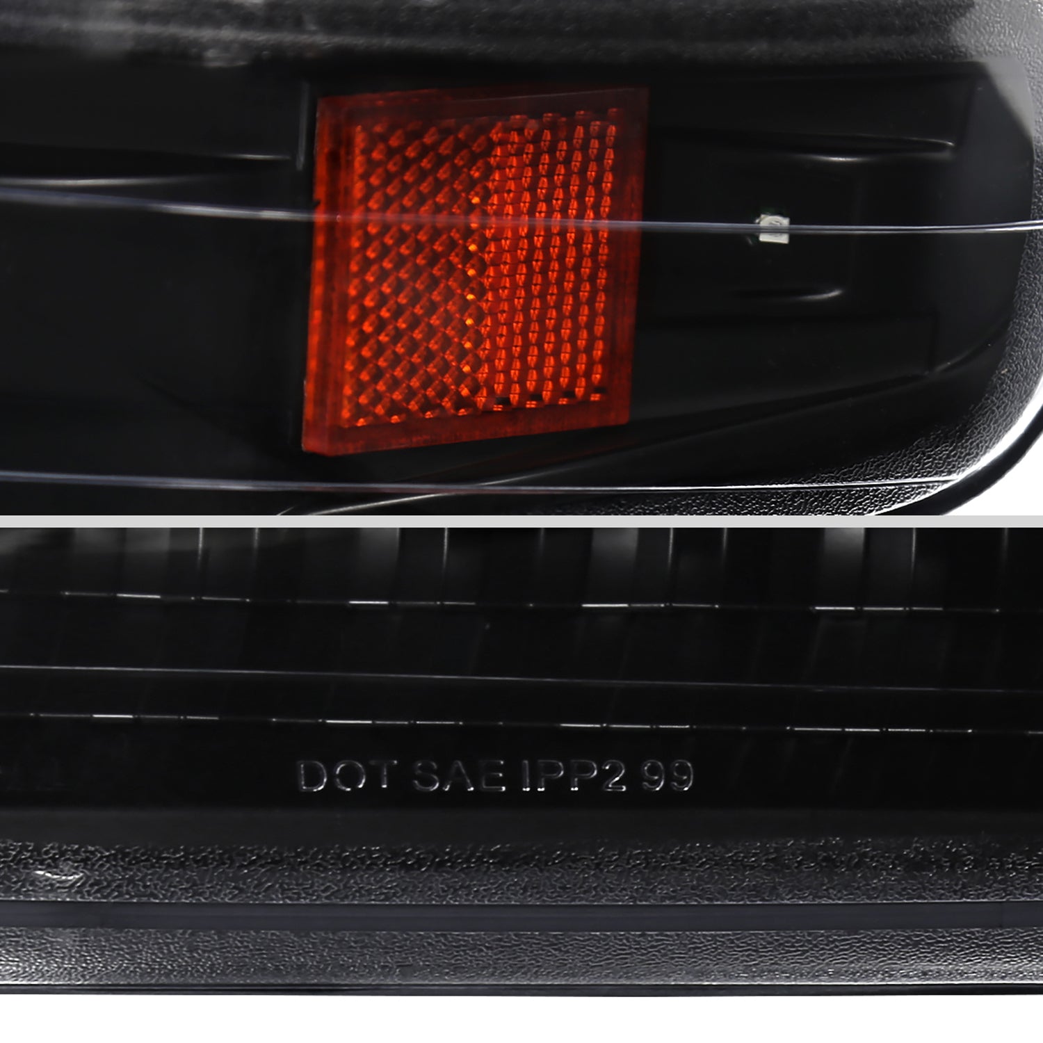 1999-2002 Chevy Silverado/ 00-2006 Tahoe Suburban LED Bumper Lights Matt Black