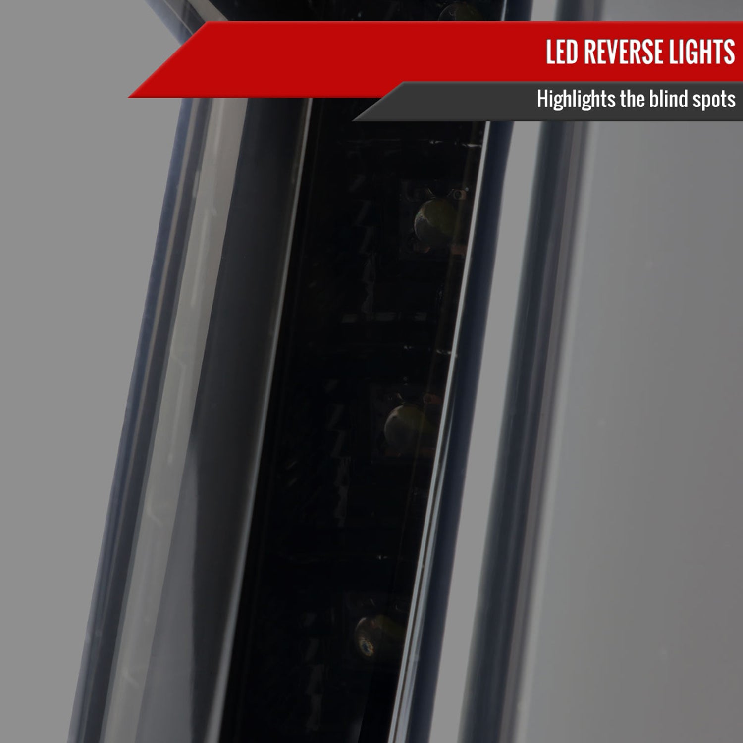 2010-2012 Ford Mustang Sequential LED Tail Lights Glossy Black/Smoke Lens