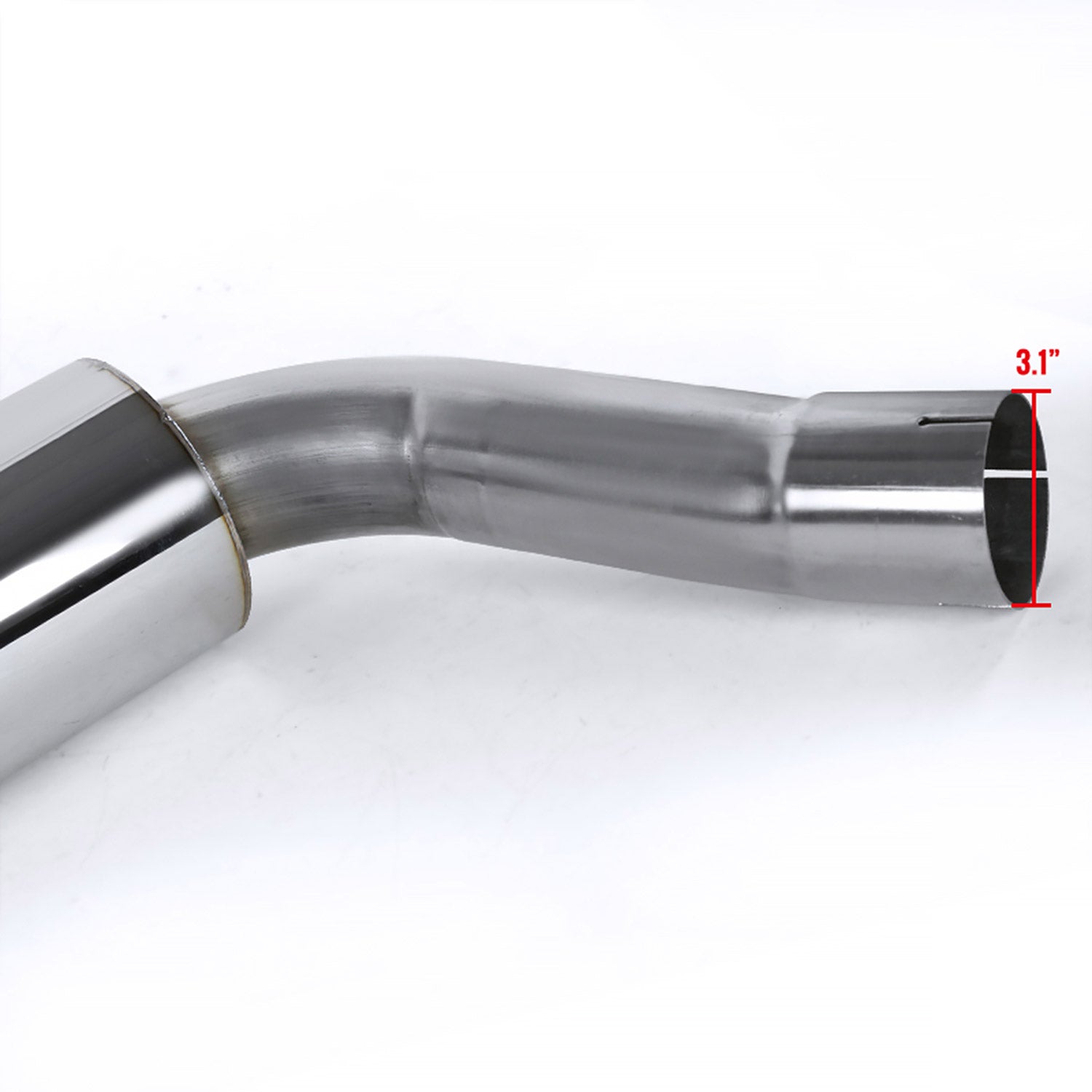 2015-2021 Ford Mustang 2.3L EcoBoost S.Steel Dual Catback Exhaust System