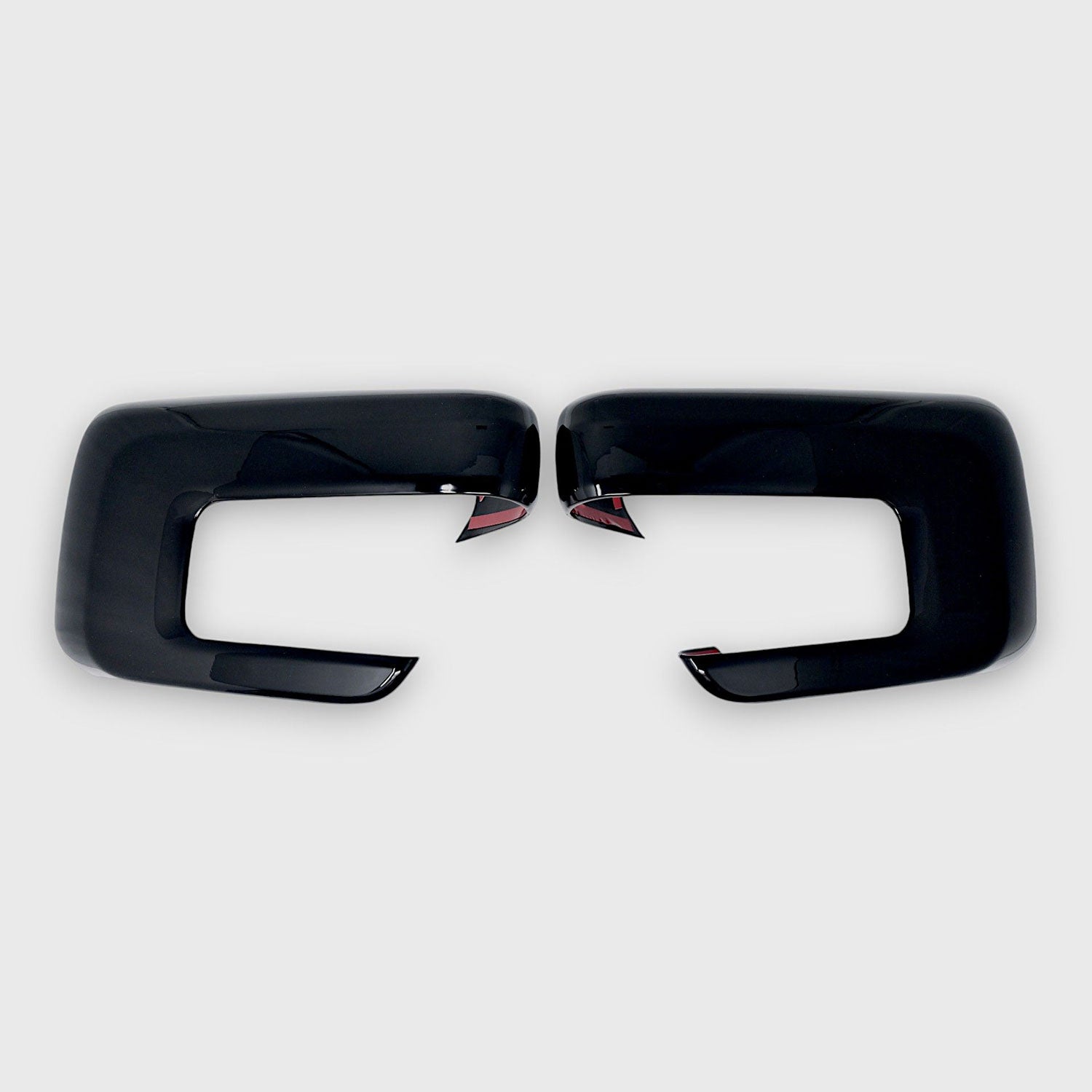 2021-2024 Ford F-150 Mirror Cover Caps Gloss Black 2Pcs ABS Plastic