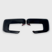 2021-2024 Ford F-150 Mirror Cover Caps Gloss Black 2Pcs ABS Plastic