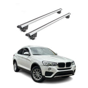2015-2018 BMW X4 F26 Roof Rack Cross Bars Silver