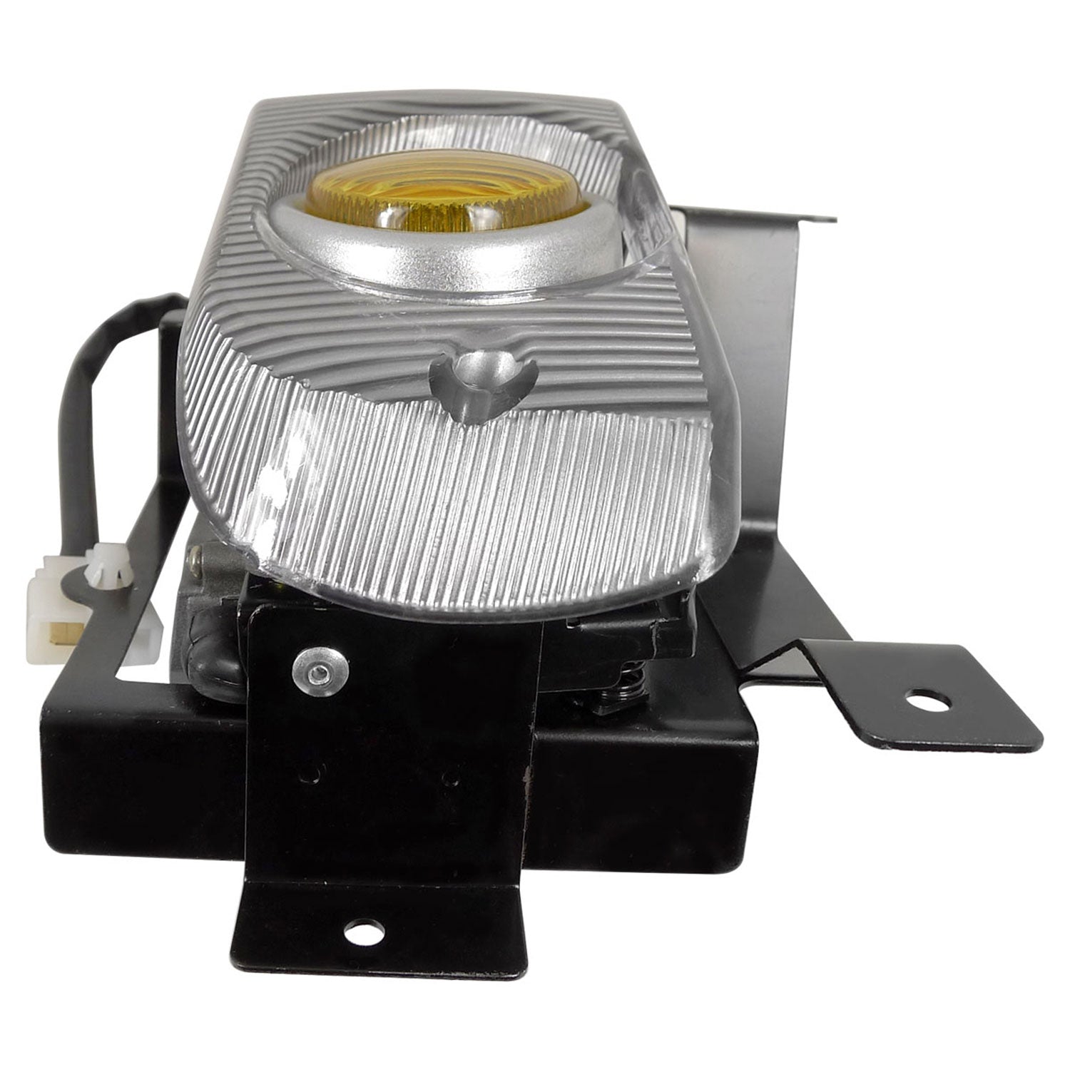 1992-1995 Honda Civic Sedan H3 Fog Lights Kit Chrome Housing/Yellow Lens