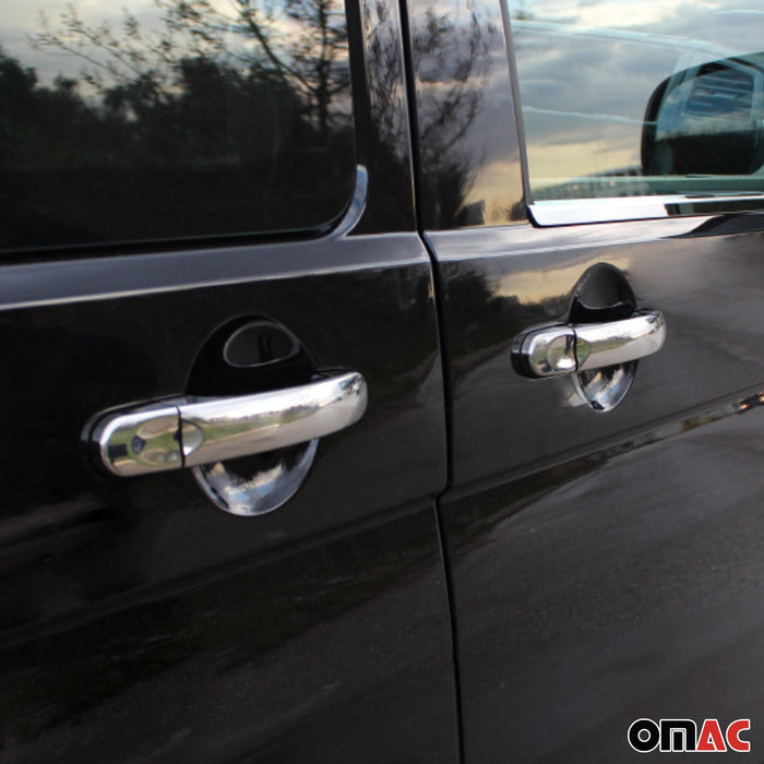 Car Door Handle Cover Trim for VW T6 Transporter 2015-2021 Steel 6 Pcs