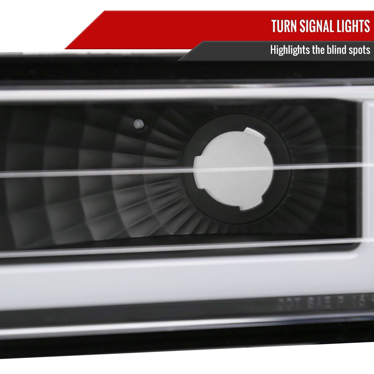 1994-1998 Chevy C10 C/K Tahoe Suburban LED Headlights &Corner Lights Black