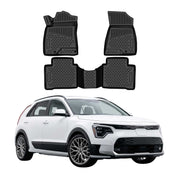 OMAC Floor Mats Liner for Kia Niro II 2023-2026 Rubber TPE Black 3Pcs