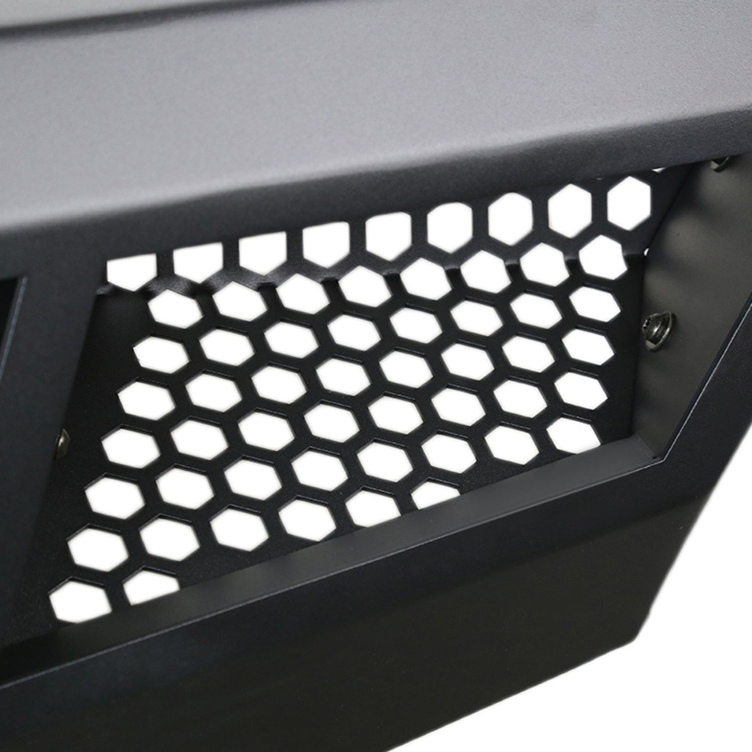 2009-2014 Ford F-150 Black Heavy Duty Steel Front Bumper & LED Light Ports