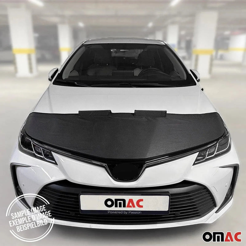 Car Bonnet Mask Hood Bra for Mercedes Metris 2016-2024 Half Carbon - OMAC USA