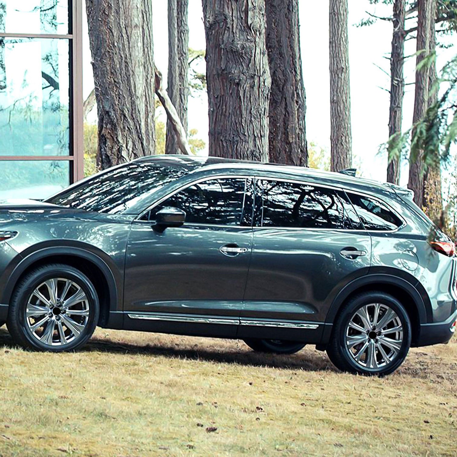 2016-2023 Mazda CX-9 Door Handle Cover Chrome 10Pcs ABS Plastic