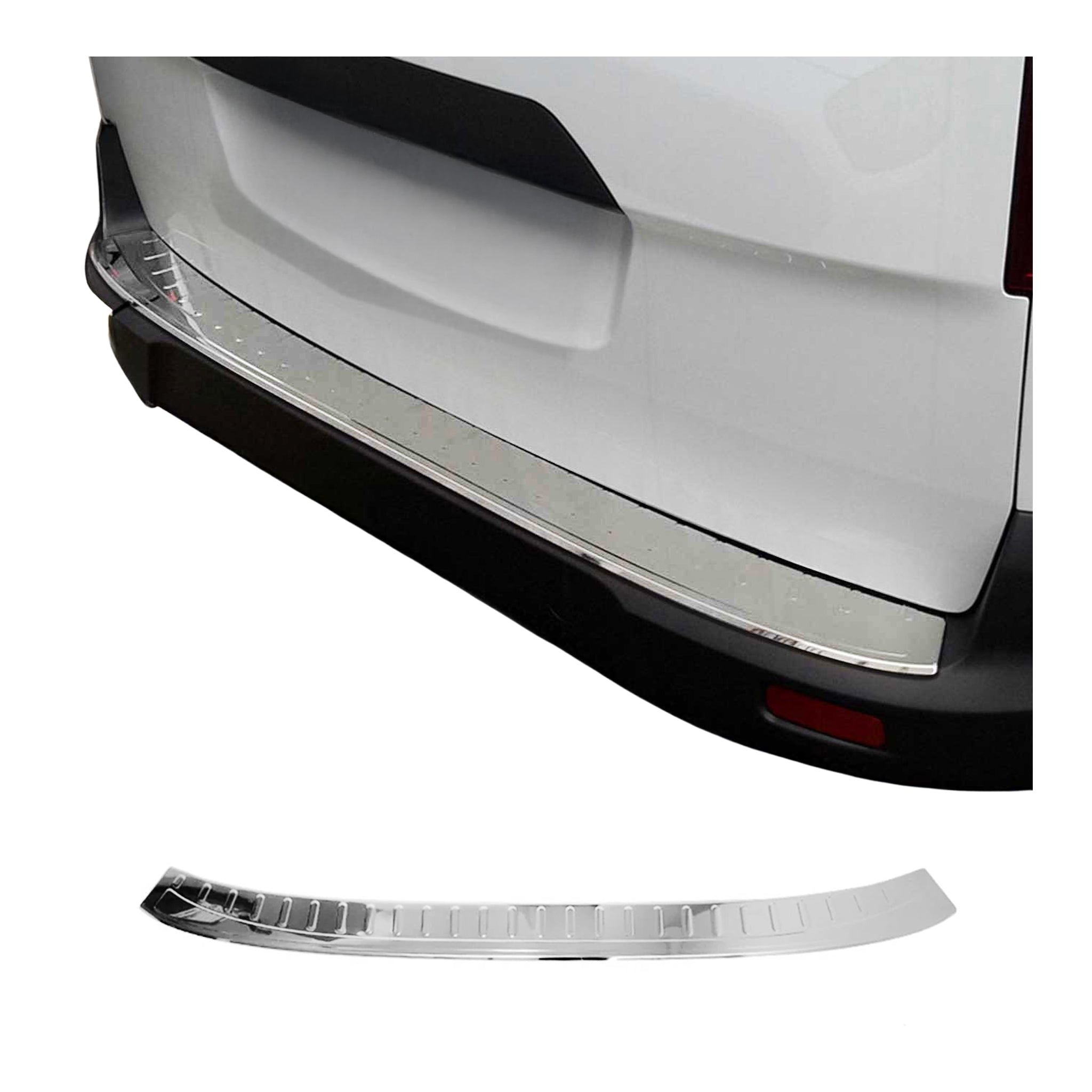 2014-2019 Ford Transit Connect Rear Bumper Guard Stainless Steel Glossy