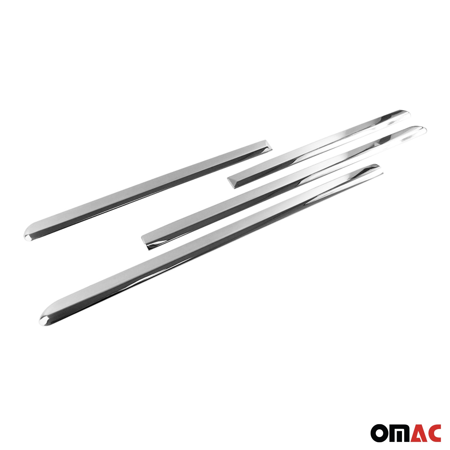 2011-2015 Kia Sorento Side Door Molding Trim Skirt Garnish Stainless Steel Silver 4Pcs