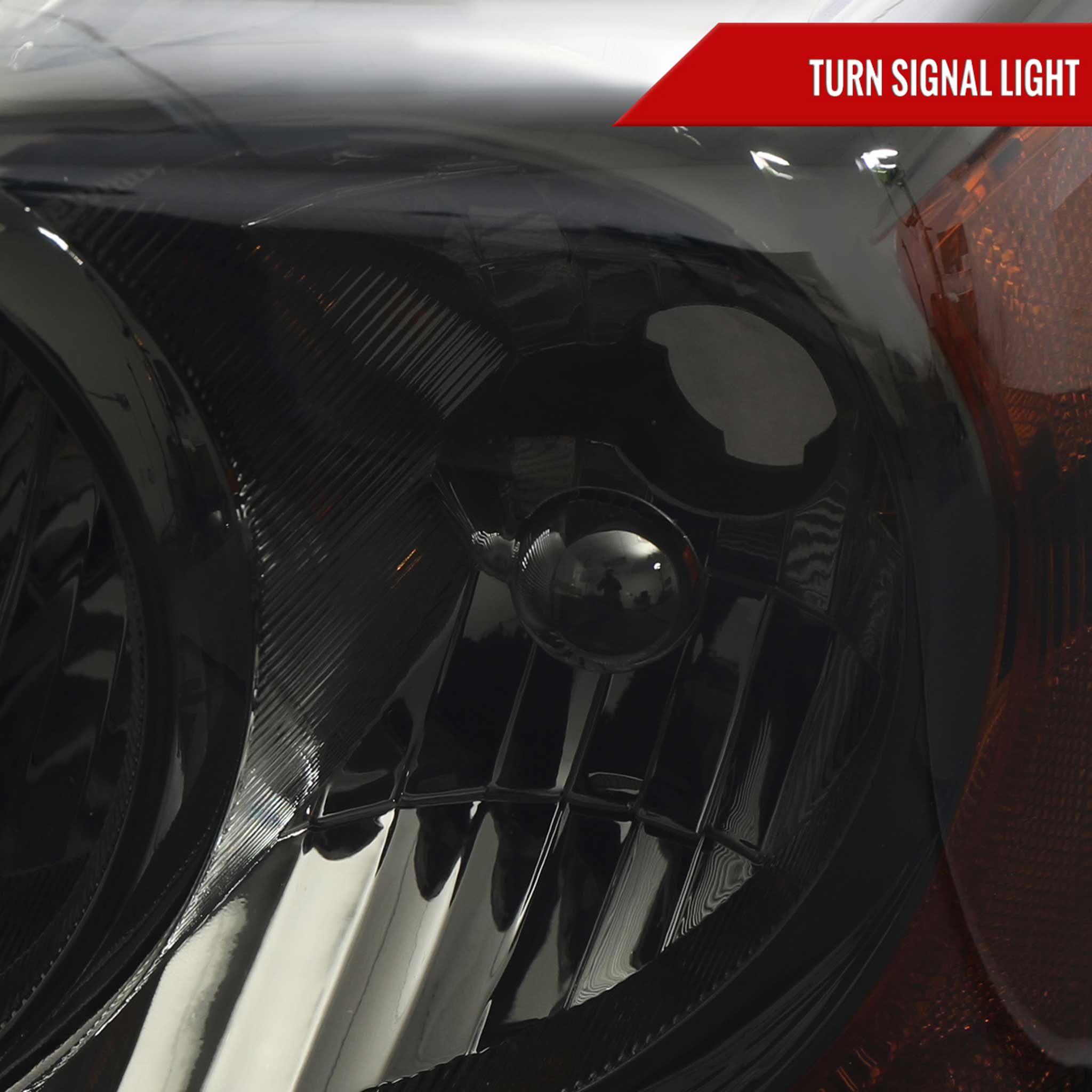 For Dodge Durango 2004-2006 Factory Style Headlights Chrome Housing Smoked Lens