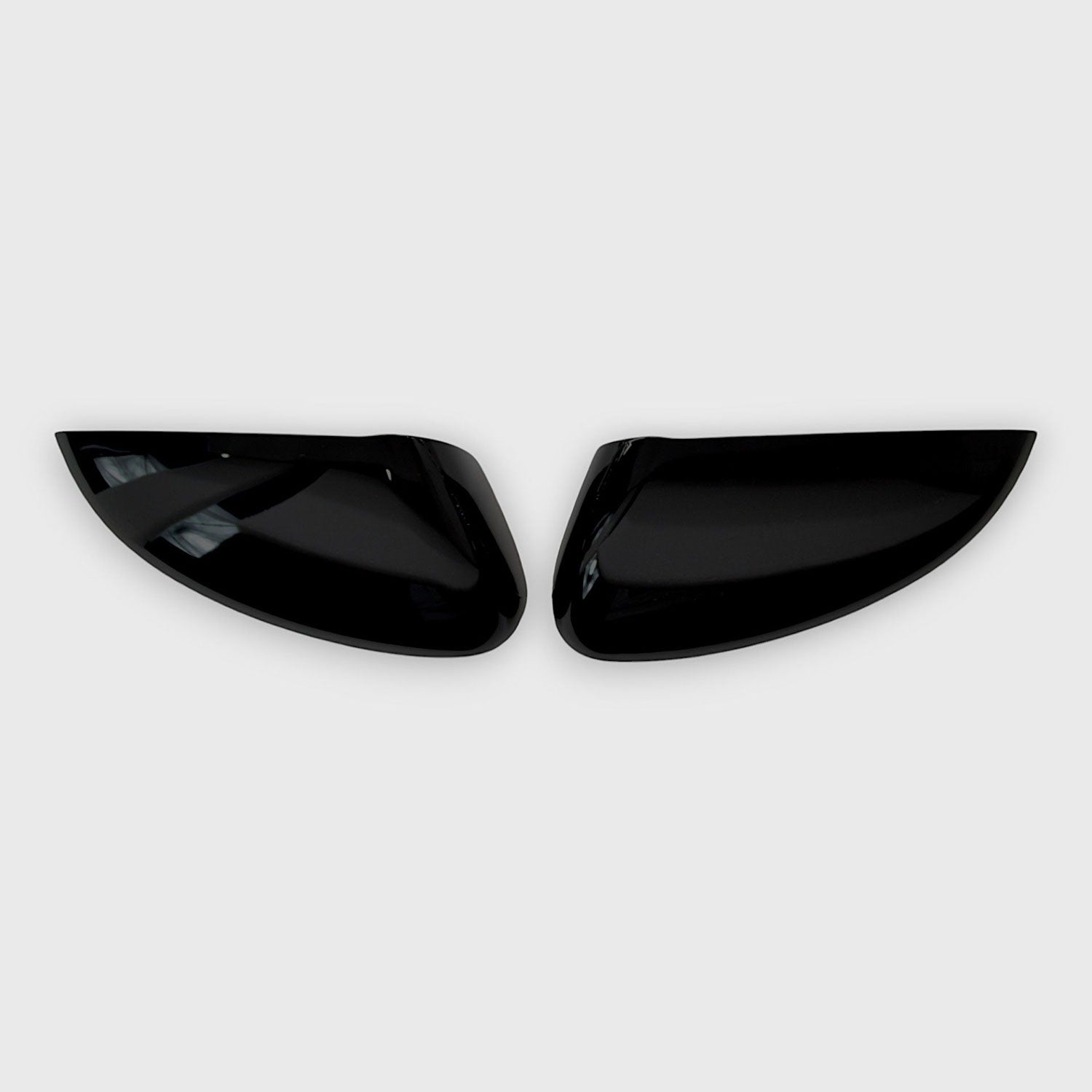 2018-2025 Honda Accord Mirror Cover Caps Gloss Black 2Pcs ABS Plastic