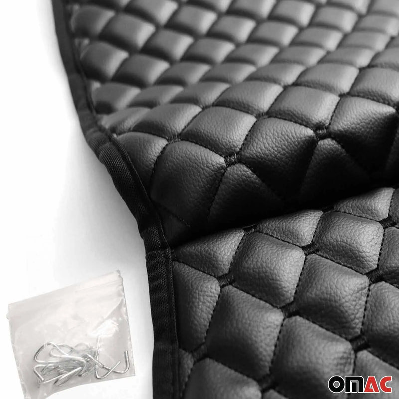 Chevrolet Tahoe Leather Breathable Front Seat Cover Pads Black