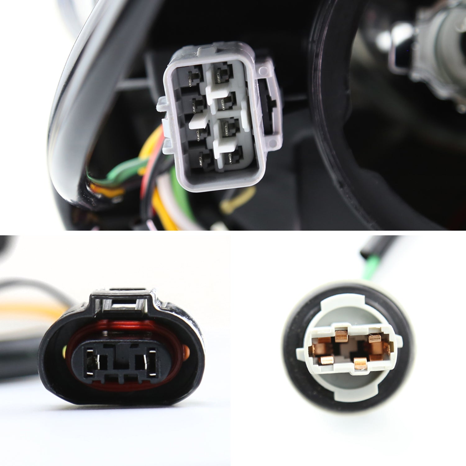 2010-2014 Subaru Legacy/Outback Projector Headlights Matte Black/Clear Lens