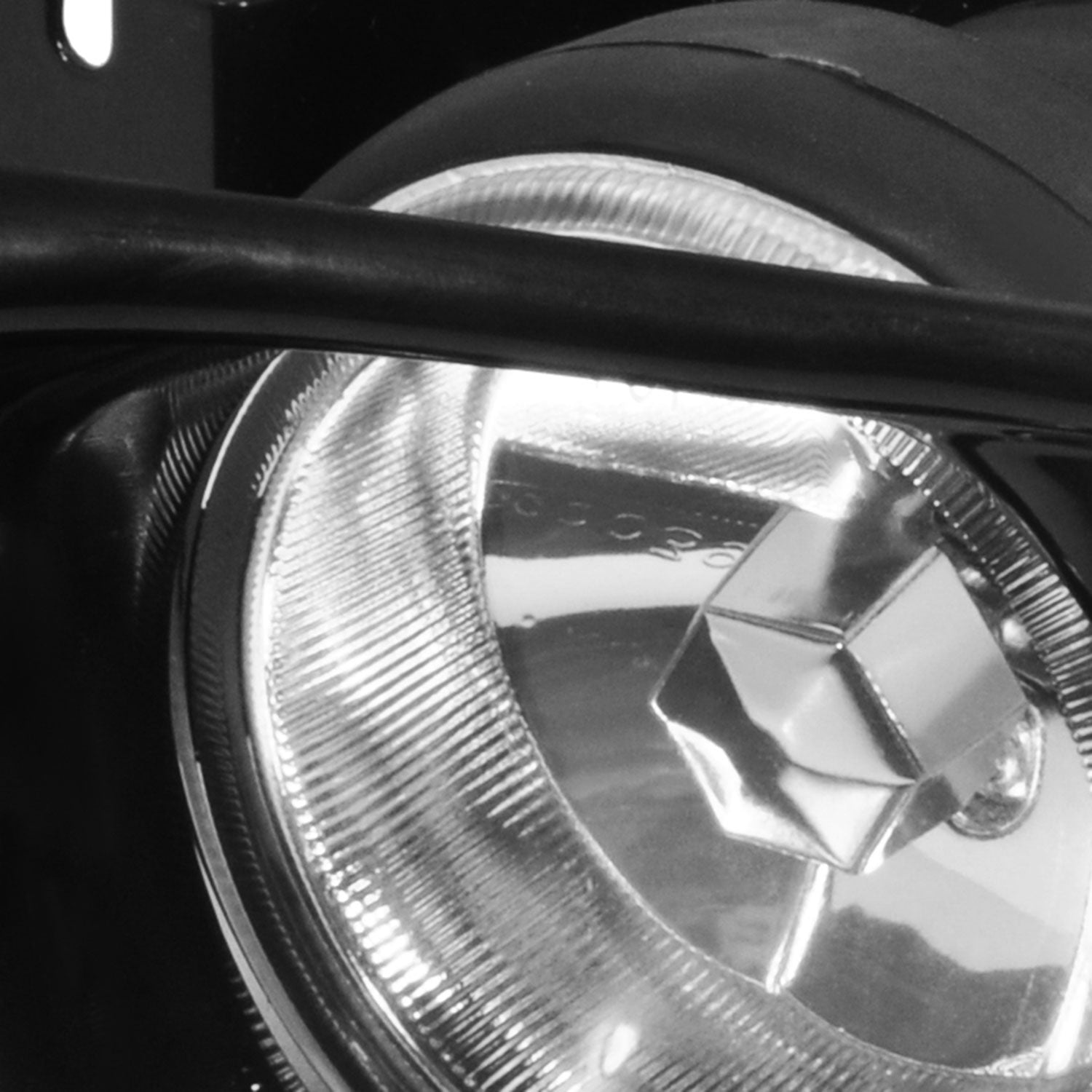 1999-2000 Honda Civic H3 Fog Lights Kit Chrome Housing/Clear Lens