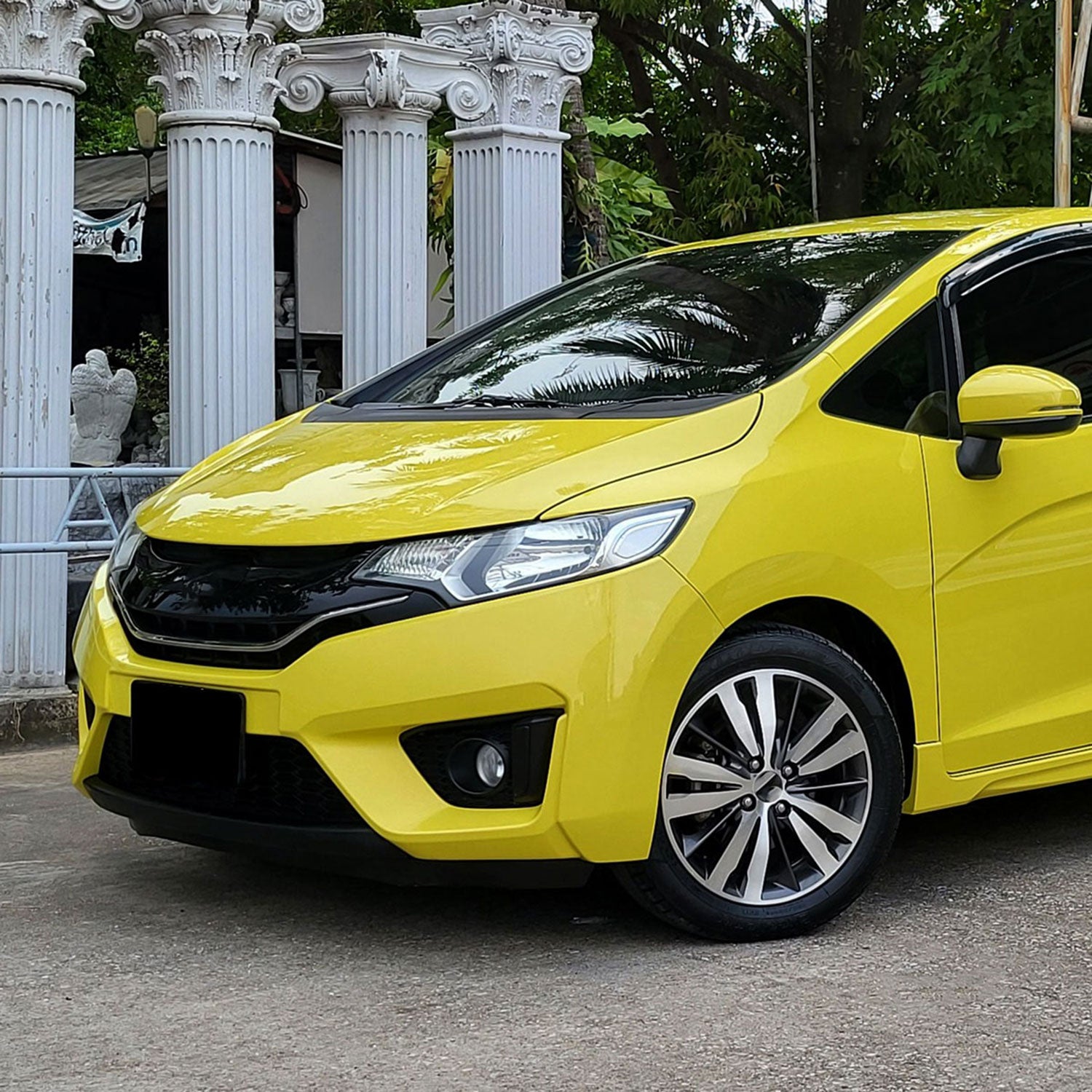 2015-2016 Honda Fit 12V/35W H8 Fog Lights Kit Chrome Housing/Clear Lens