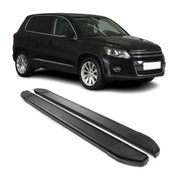 2009-2017 VW Tiguan Running Boards Side Steps Black