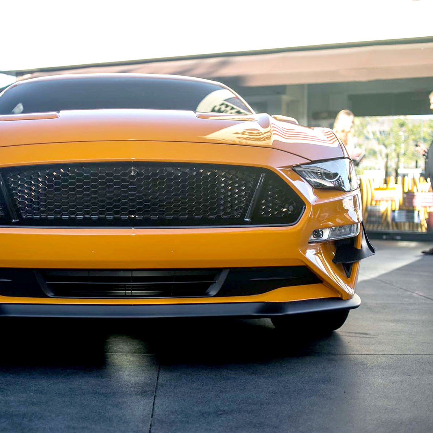 2018-2022 Ford Mustang GT/Ecoboost Lower Dive Front Bumper Canards Trims