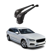 2018-2021 Volvo V90 Roof Racks Cross Bars Black