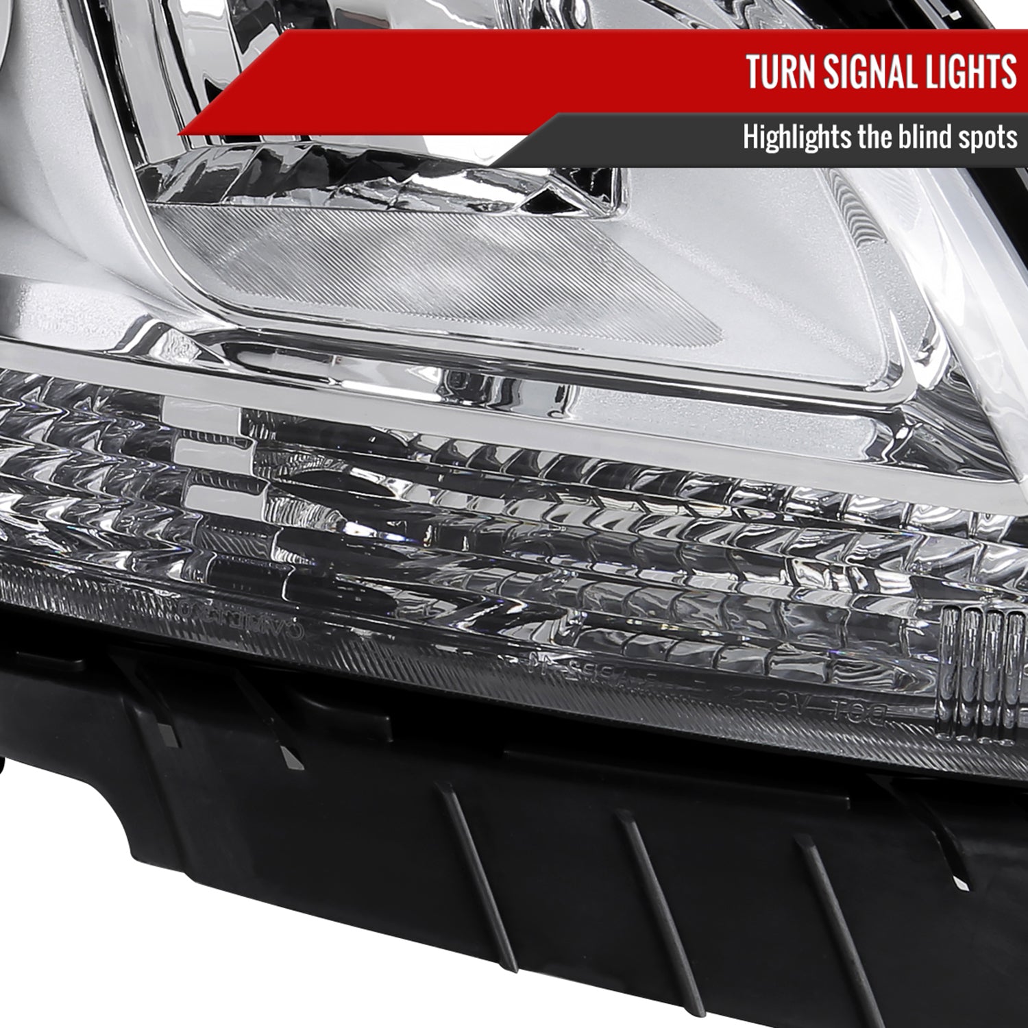 2013-2015 Chevy Malibu / 16 Malibu Limited Headlight Amber Passenger Side